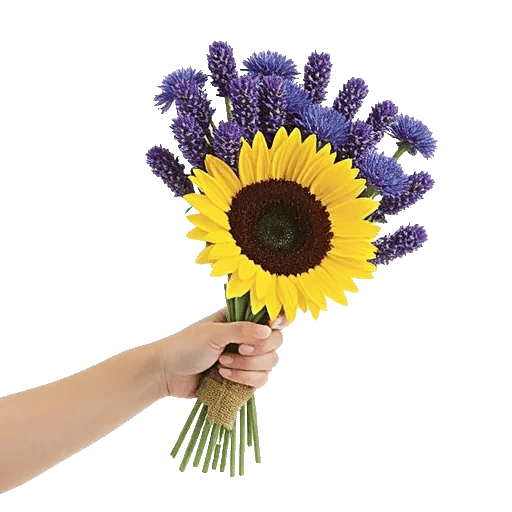 Golden Sunflower Bouquet