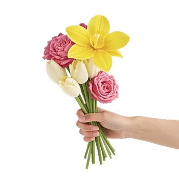 Minimalist White Orchids