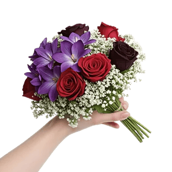 Elegant Blue Roses