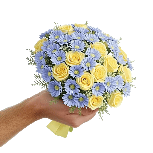 Elegant Blue Roses