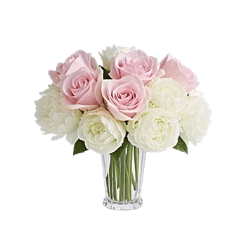 Blush Romantic Centerpiece