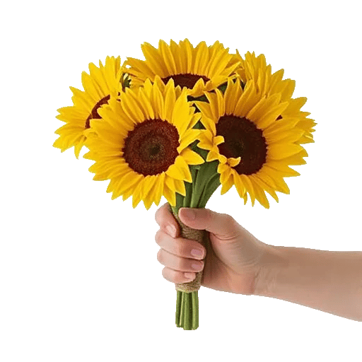 Golden Sunflower Bouquet