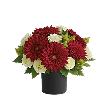 Crimson Blossom Harmony