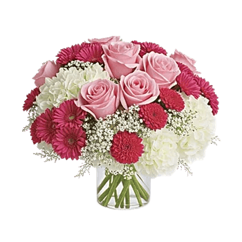 Blush Romantic Centerpiece