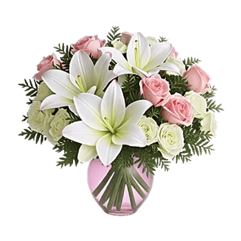 Graceful Lily Display