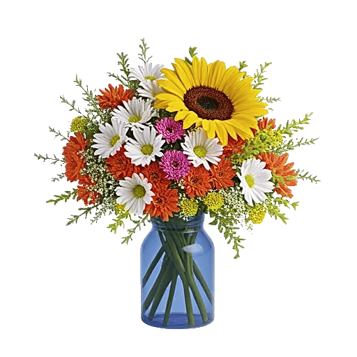 Radiant Bloom Cascade