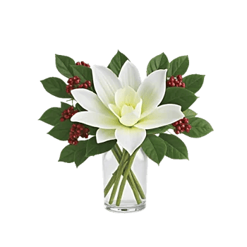 Graceful Lily Display