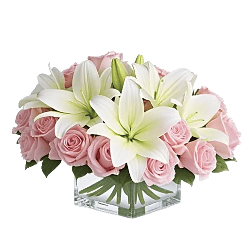 Graceful Lily Display