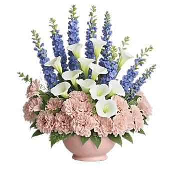 Graceful Lily Display