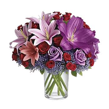 Graceful Lily Display