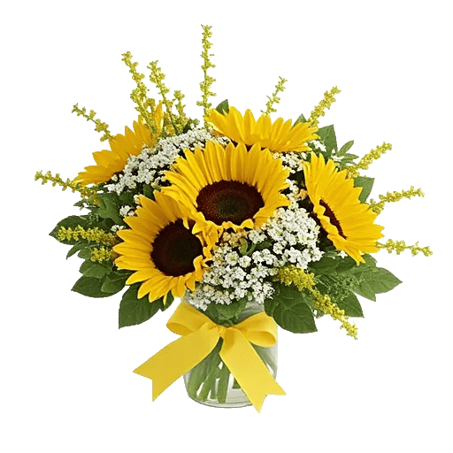 Bright Cheerful Sunflowers
