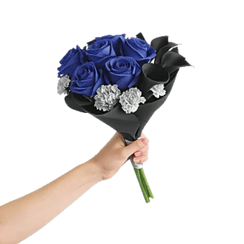 Elegant Blue Roses