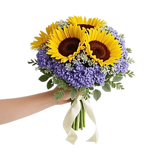 Golden Sunflower Bouquet