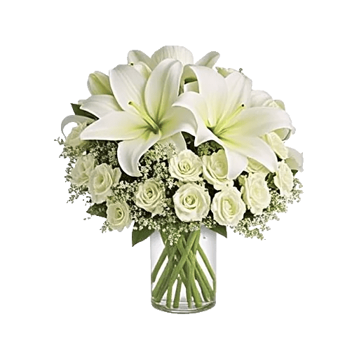 Graceful Lily Display