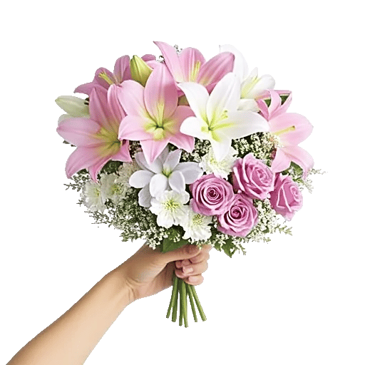 Graceful Lily Display