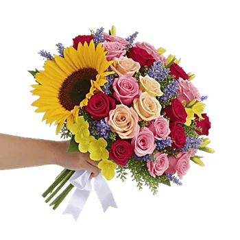 Radiant Bloom Cascade