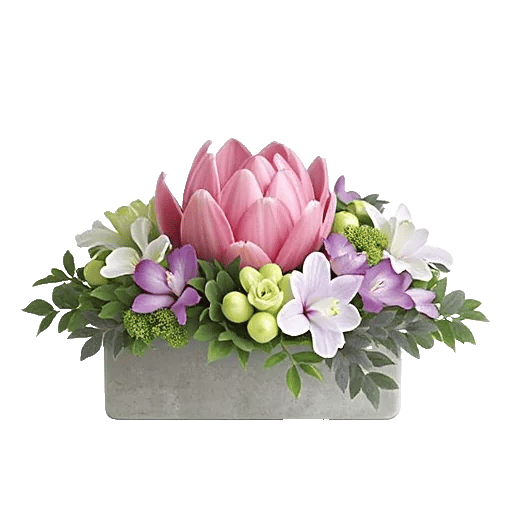 Blush Romantic Centerpiece