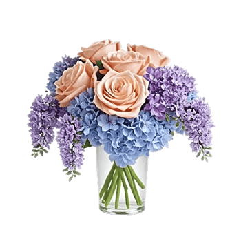 Blush Romantic Centerpiece