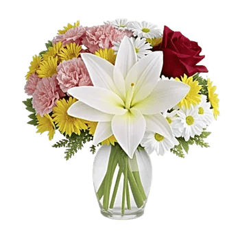 Graceful Lily Display