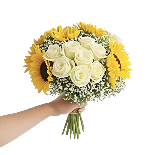 Golden Sunflower Bouquet