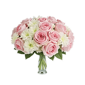 Blush Romantic Centerpiece
