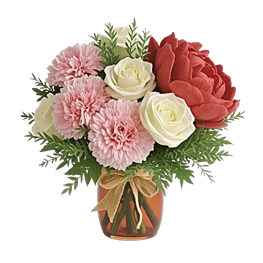 Blush Romantic Centerpiece
