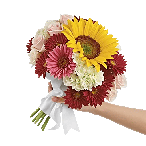 Golden Sunflower Bouquet