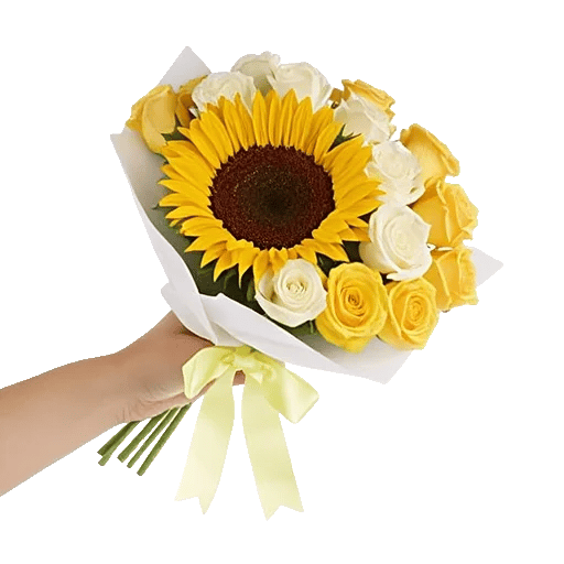 Golden Sunflower Bouquet