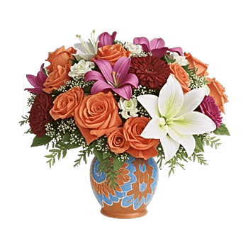 Blush Romantic Centerpiece