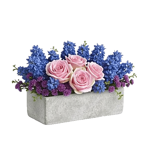 Blush Romantic Centerpiece