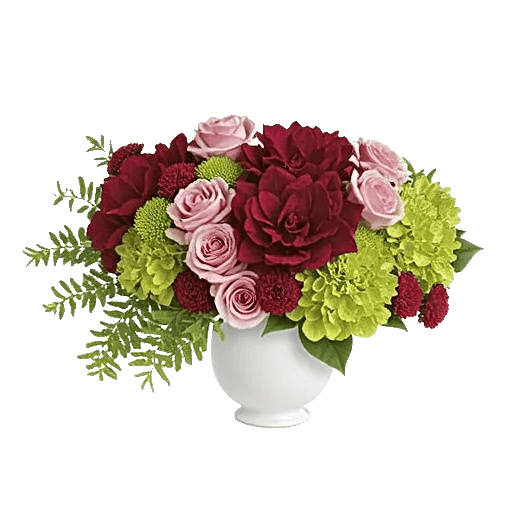 Crimson Blossom Harmony