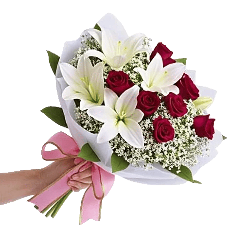 Graceful Lily Display