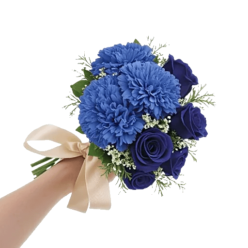 Elegant Blue Roses