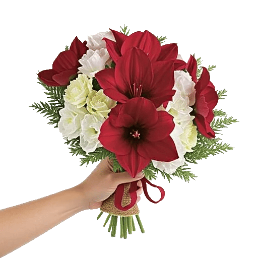 Crimson Blossom Harmony