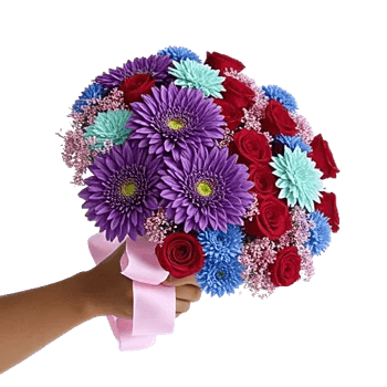 Crimson Blossom Harmony