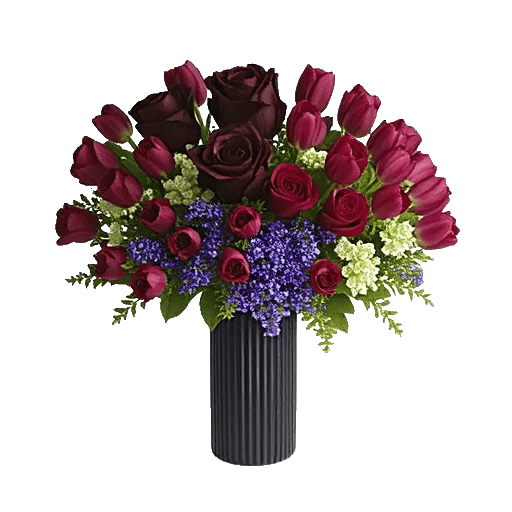 Velvet Tulip Display