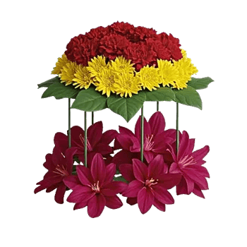 Radiant Bloom Cascade