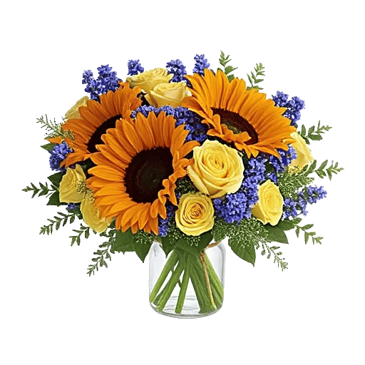 Bright Cheerful Sunflowers