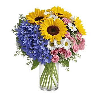 Radiant Bloom Cascade