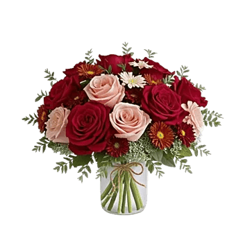 Blush Romantic Centerpiece