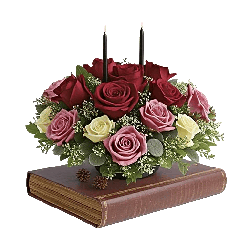 Blush Romantic Centerpiece