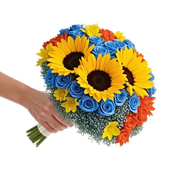 Golden Sunflower Bouquet
