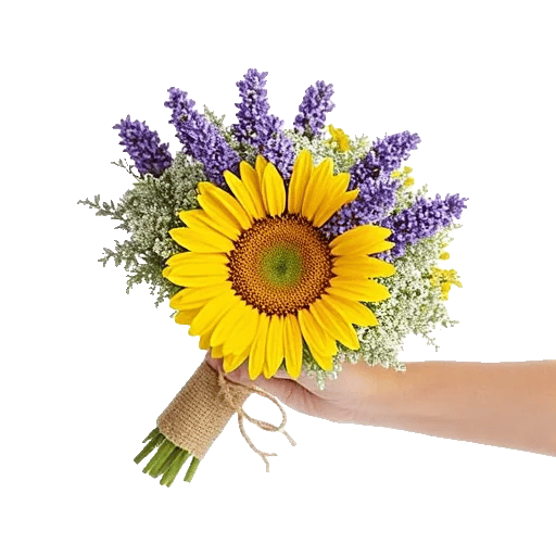 Golden Sunflower Bouquet