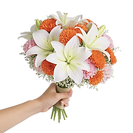 Graceful Lily Display