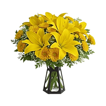 Graceful Lily Display