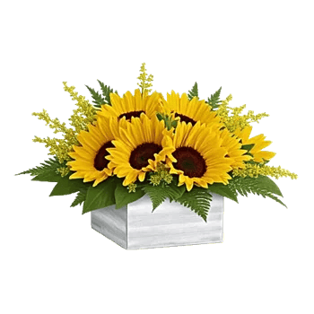 Golden Sunflower Bouquet