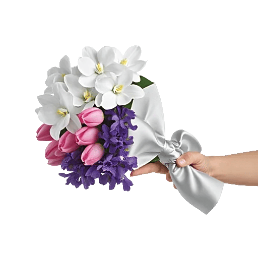 Modern White Orchids