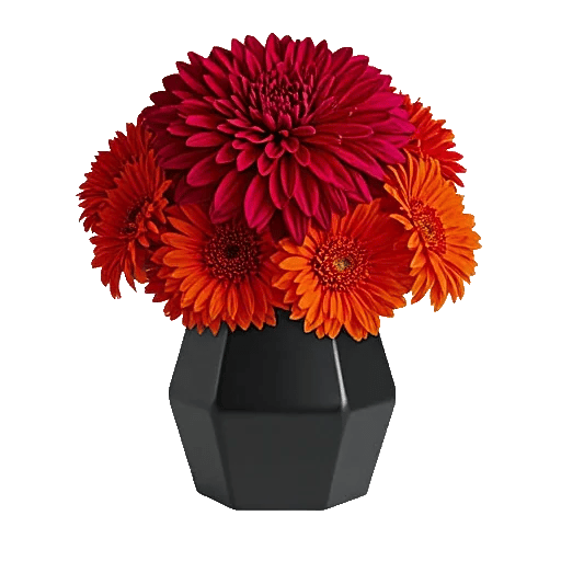 Crimson Blossom Harmony