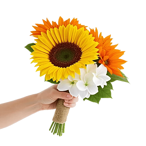 Tropical Sunflower Burst