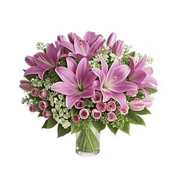 Graceful Lily Display